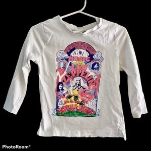 Led Zeppelin graphic long sleeved shirt, Size 2T